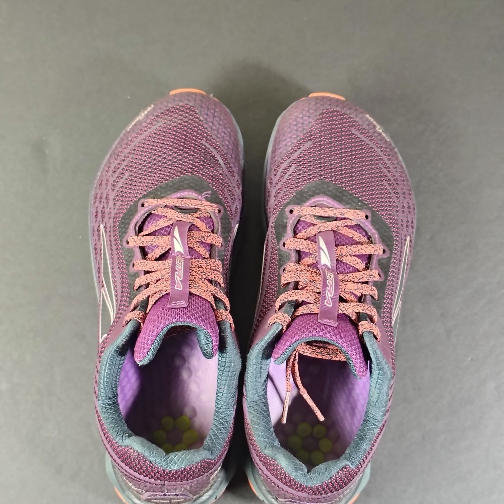 Altra Timp 2 Women Size 9.5 Purple Orange Mesh Trail Running Shoes AL0A4QTP003 - Picture 7 of 16